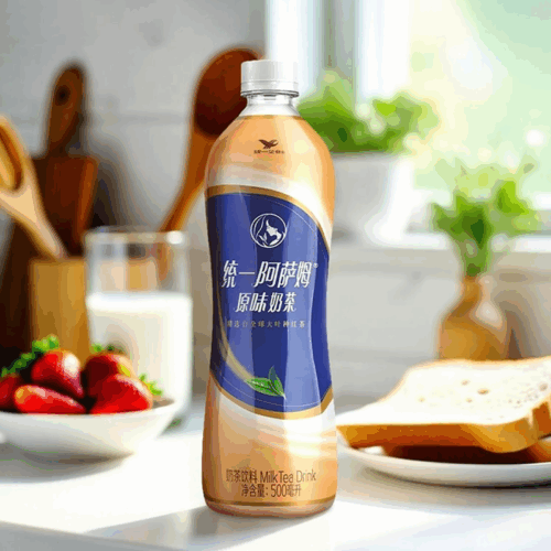 Unif Assam Milk Tea 500ml 统一阿萨姆茶500ml - 图片 2