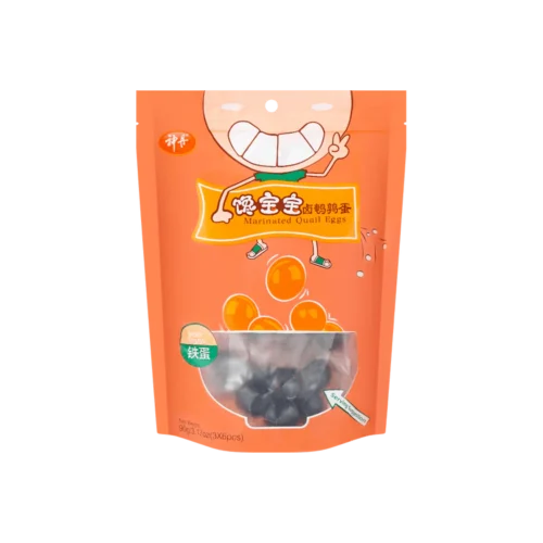 SD Marinated Quail Eggs - Iron 神丹卤鹌鹑蛋-五香味铁蛋90g