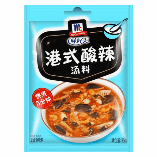 Hot & Sour Soup (Hongkong Style) 味好美港式酸辣汤 35g