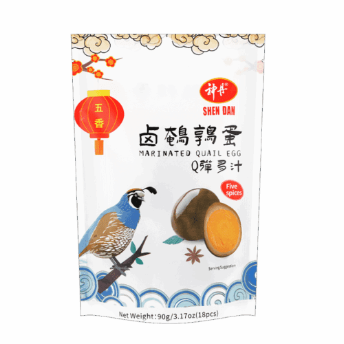 SD Marinated Quail Eggs - Iron 神丹卤鹌鹑蛋-五香90g