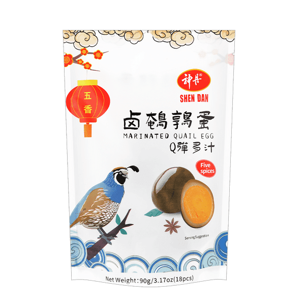 SD Marinated Quail Eggs - Iron 神丹卤鹌鹑蛋-五香90g