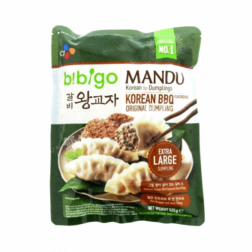 Bibigo Korean BBQ Flavoured Original Dumpling 525g Bibigo 必品阁韩式烤肉味原味饺子 525g