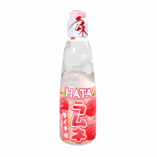 KIMURA GANSO RAMUNE LYCHEE 200ml HATA波子汽水-荔枝味 200ml