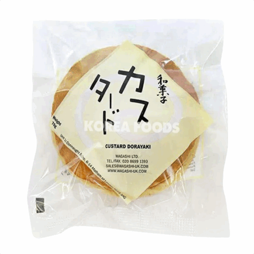 Wagashi Custard Dorayaki 75g Wagashi 和果子卡士达铜锣烧 75g