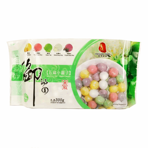 FRESHASIA TW Mixed Rice Ball 300g 香源台湾五福小圆子300g