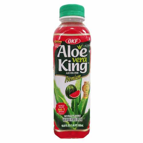 OKF Aloe Vera Juice Watermelon 500ml OKF芦荟汁（西瓜口味）500ml