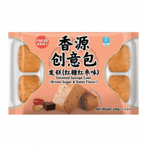 FRESHASIA Sponge Cake (Brown Sugar & Dates Flavor) 香源发糕（红糖红枣）400g