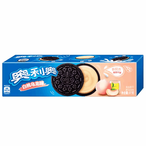 Oreo Cookies - Peach & Oolong Flavoured 奥利奥饼干-白桃乌龙97g