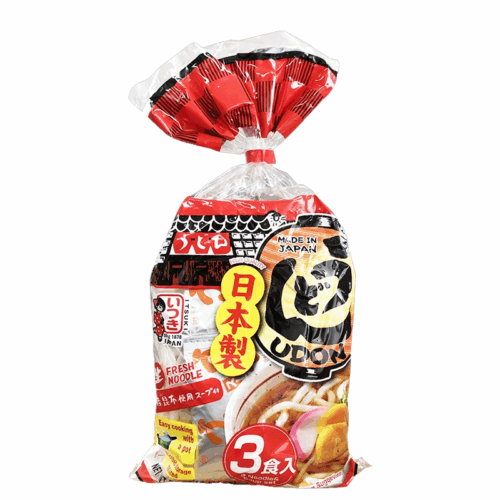 ITSUKI UDON EX WITH SOUP x 3pcs 627g ITSUKI 五木乌冬面（附汤包）3人份 627g