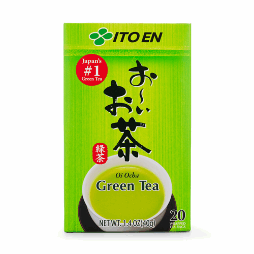 ITOEN OH-I OCHA GREEN TEA TEA BAG 20pcs 40g ITOEN 伊藤园 纯正御茶 绿茶茶包 20袋装（40g）
