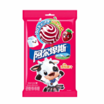 ALP LOLLIPOP CANDY (STRAWBERRY & CREAM FLAVOUR) 200g 阿尔卑斯棒棒糖草莓牛奶味200g
