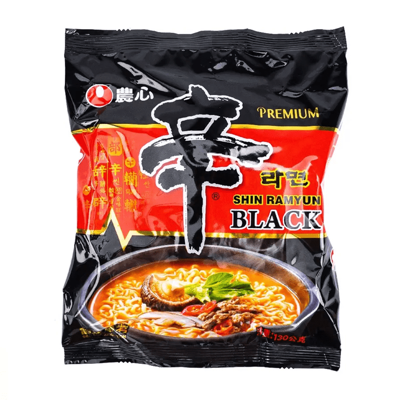 农心辛拉面(黑)130g Nongshim Shin Ramyun Black 130g