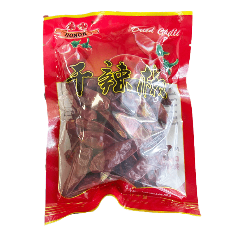 Honor Dried Chilli 50g 康乐辣椒干50g
