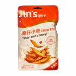 JZ Ocean Little Fish -Spicy 50g 劲仔深海小鱼-香辣50g