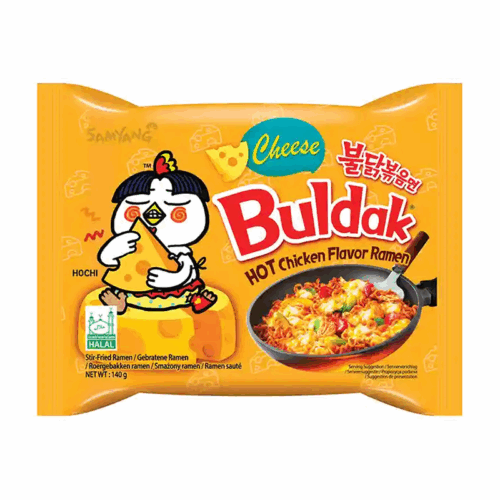 Samyang Hot Chicken RamyunCheese 140g  三养韩式辣鸡面-芝士口味140g