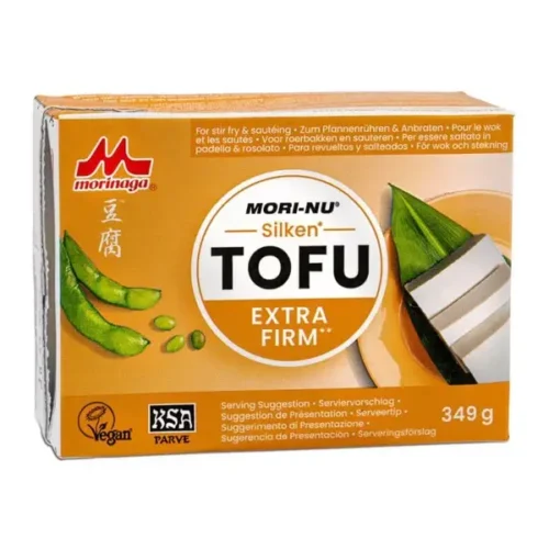 MORINAGA PACK TOFU EXTRA FIRM ORANGE 森永超硬豆腐（橙色包装）349g
