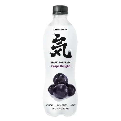 GKF Sparkling Water 元气森林气泡水 - 夏黑葡萄480ml