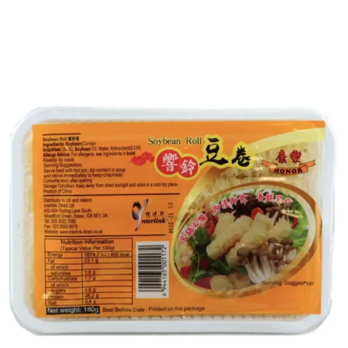 Honor Soybean Roll 180g 康乐响铃卷180g