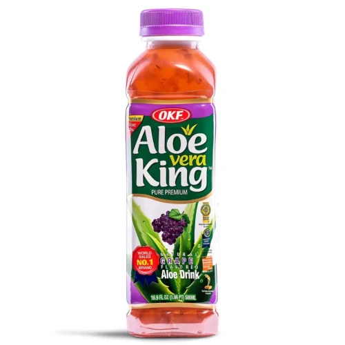 OKF Aloe Vera Juice Grape 500ml OKF葡萄味芦荟汁饮料 500ml