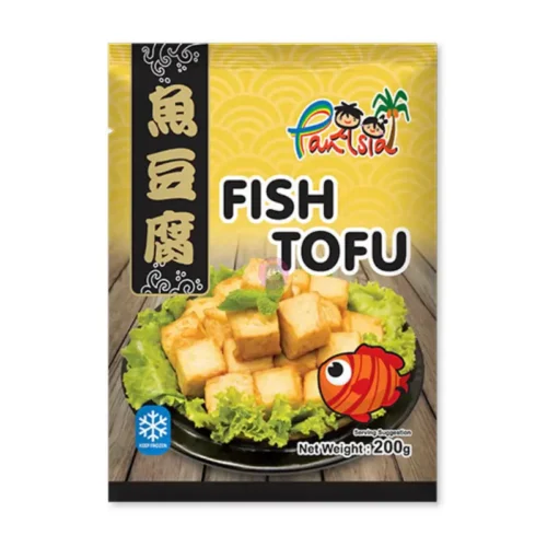 Pan Asia Three Color Fish Tofu 200g Pan Asia鱼豆腐200克