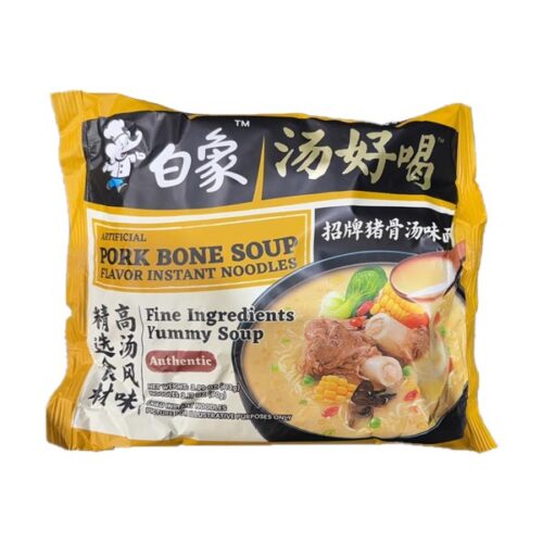白象汤好喝-猪骨汤味面单包 113g