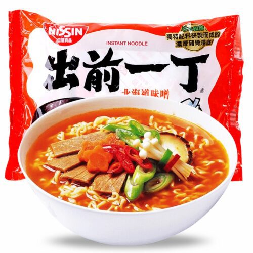 Nissin Hokkaido Miso Tonkotsu Flavour Noodles 100g 出前一丁北海道味噌猪骨汤面100克 - Image 3