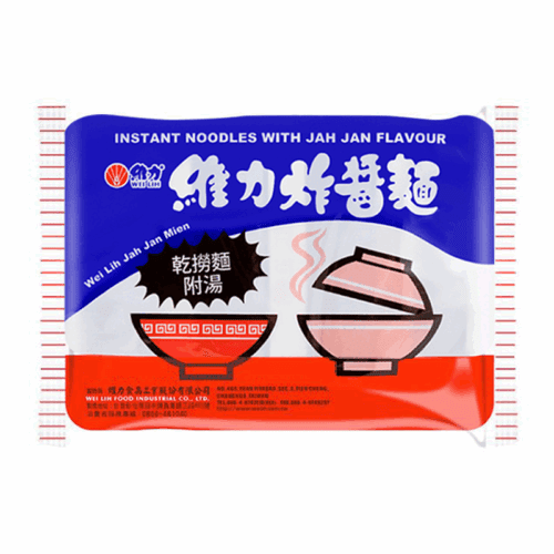 Weilih Fried Sauce Noodles  维力炸酱面单包