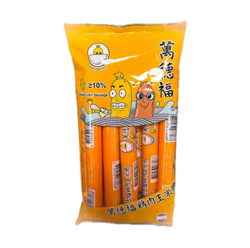 WD Instant Chicken Corn Sausage 270g 万家火腿肠-鸡肉玉米270g