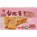 IM Taipei Egg Crips - Black Sesame 义美台北蛋卷-黑芝麻66g