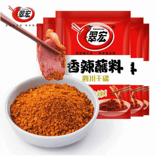 翠宏香辣蘸料100克