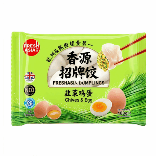 FRESHASIA Chives & Egg Dumplings香源韭菜鸡蛋水饺
