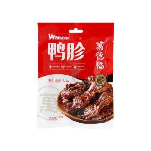 万家香辣鸭胗70g WD Marinated Spicy Duck Gizzard 70g