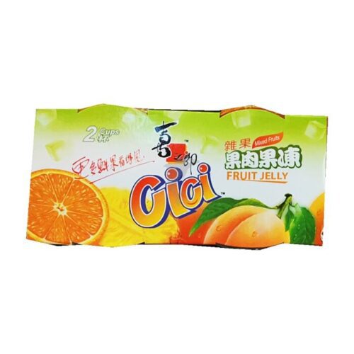 ST 2 Cups Mixed Fruit Jelly 喜之郎什锦果肉果冻(2pcs)400g
