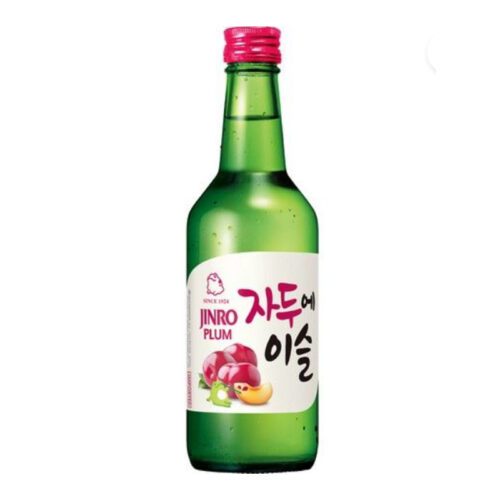 韩国真露烧酒(李子味) 360ml HITE JINRO CHAM YI SUL PLUM 360ml