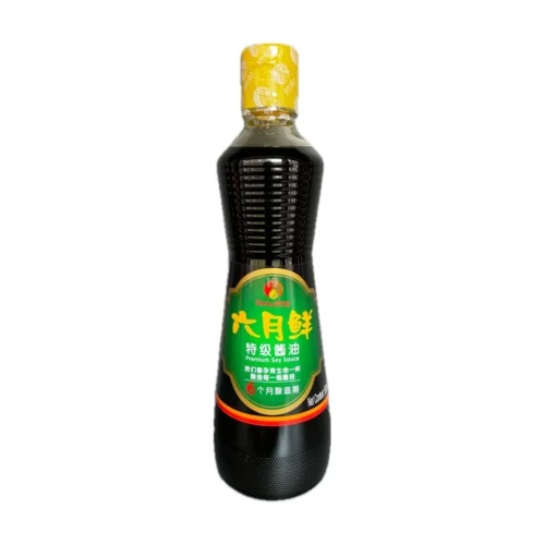 SHINHO PREMIUM SOY SCE 500ML 六月鲜特级酱油500ml