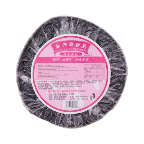 HW DRIED SEAWEED LAVER 83g 回味干坛紫菜饼83g
